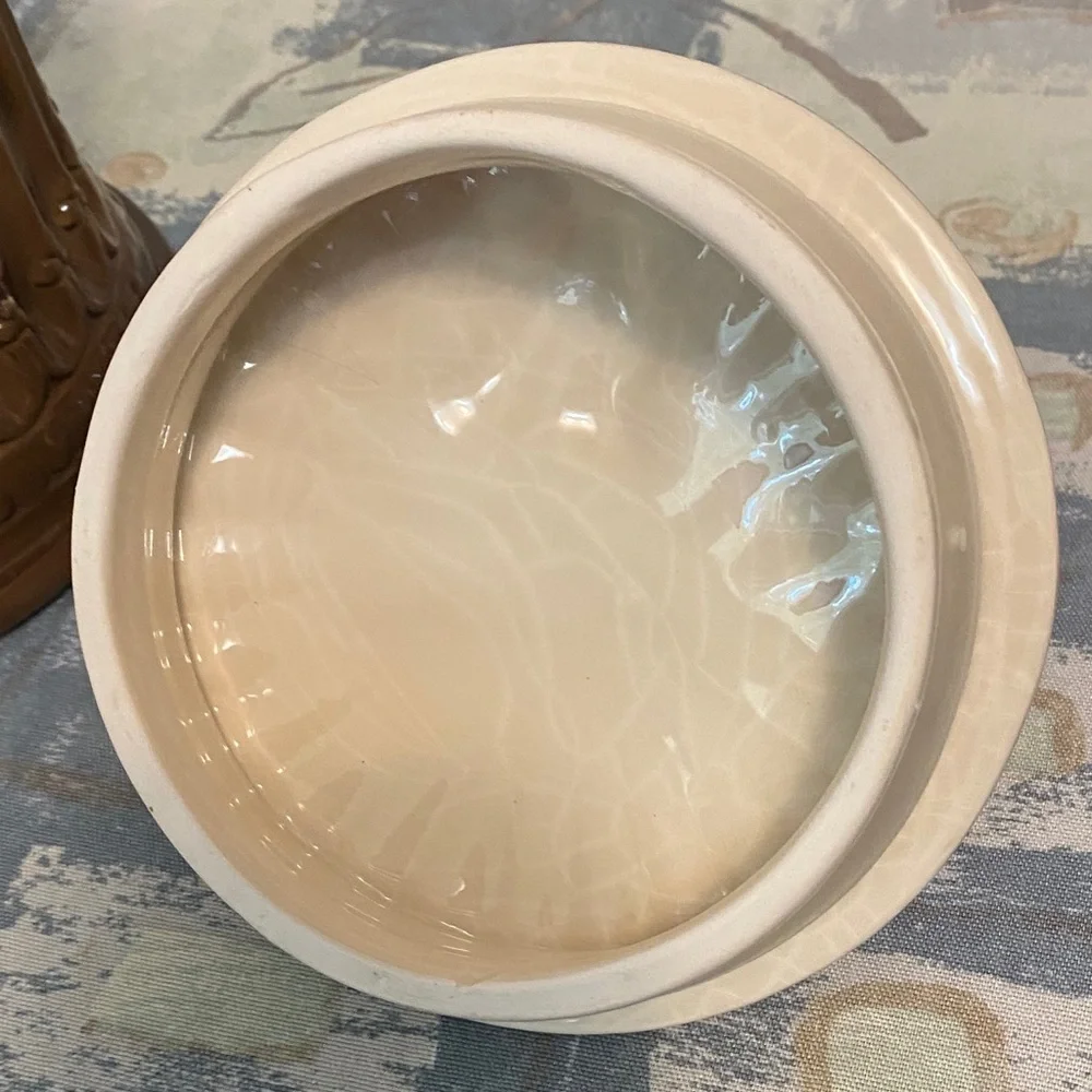 Grape Vine Ceramic Cookie /Coffee Canister with Grape Design-Fruit of the Spirit